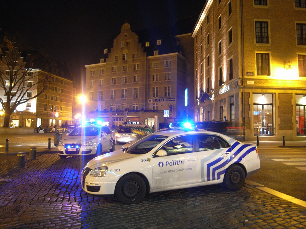 Politieauto's in België