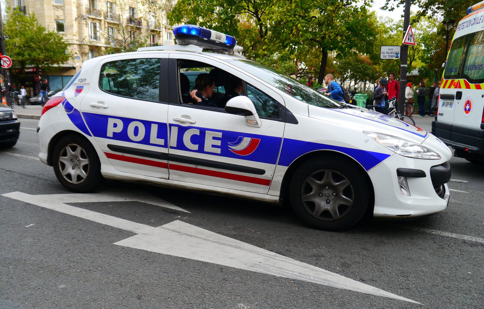 Politie in Parijs