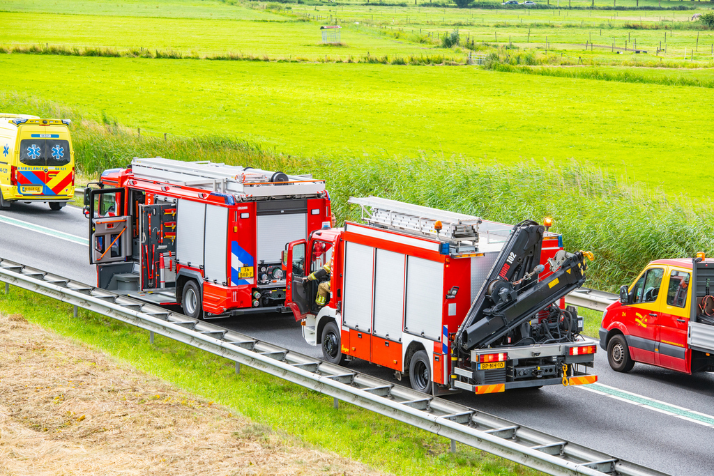 Hulpdiensten rukken uit naar ernstig ongeval
