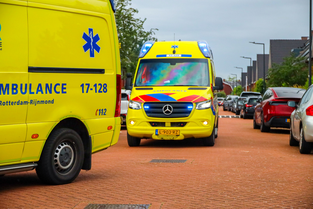 Ambulance met spoed onderweg