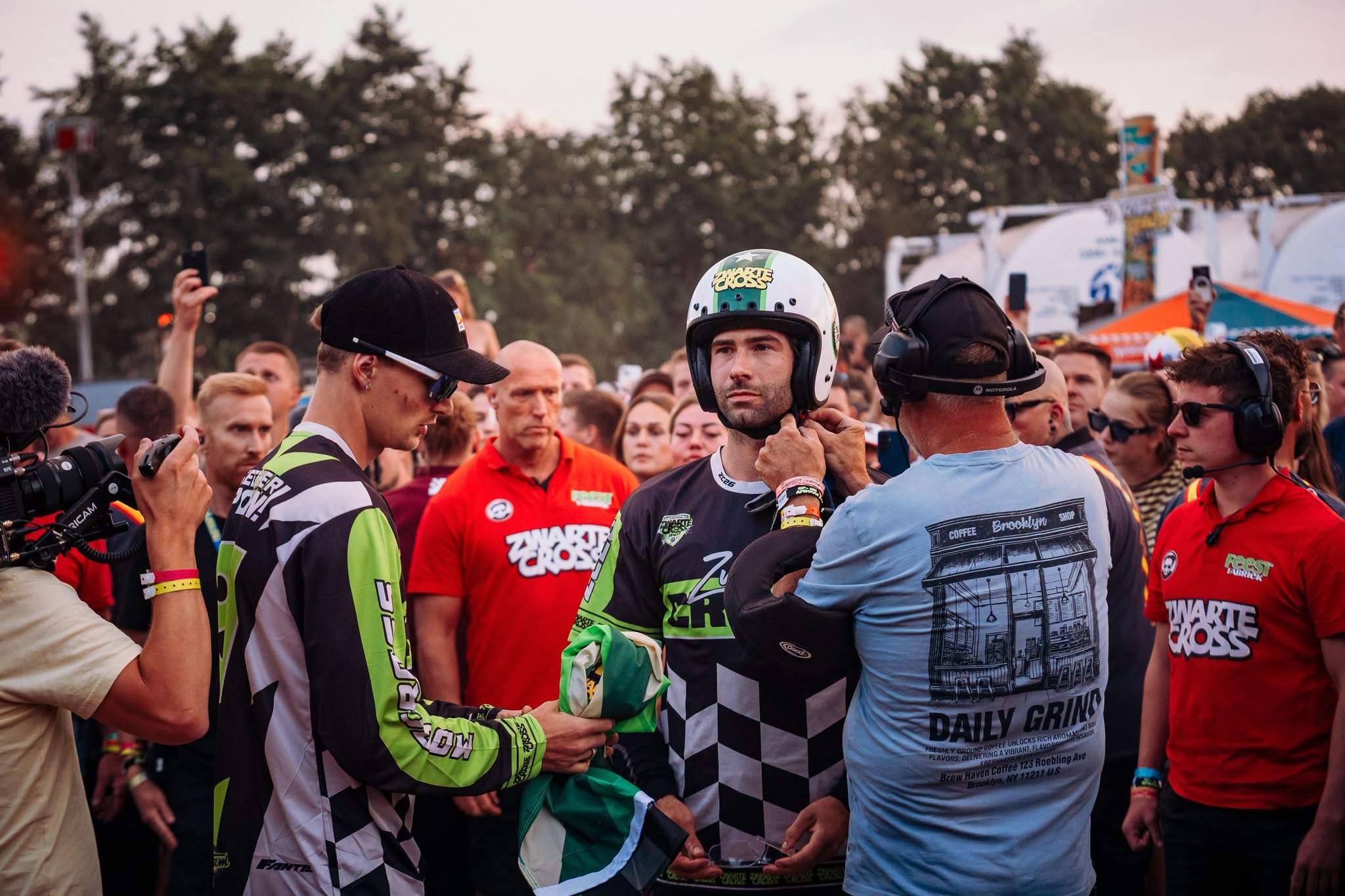 De menselijke katapult op de Zwarte Cross